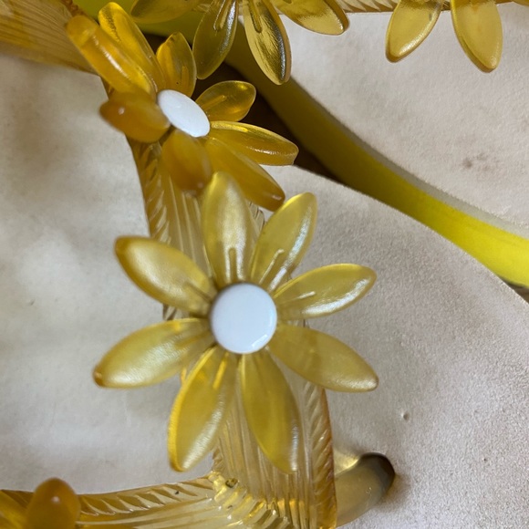 Sam & Libby 90s Y2K Chunky Square Toe Wedges - Picture 10 of 11